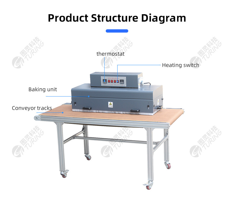 TR-H14 Semi-automatic Heat Shrink Tube Baking Machine