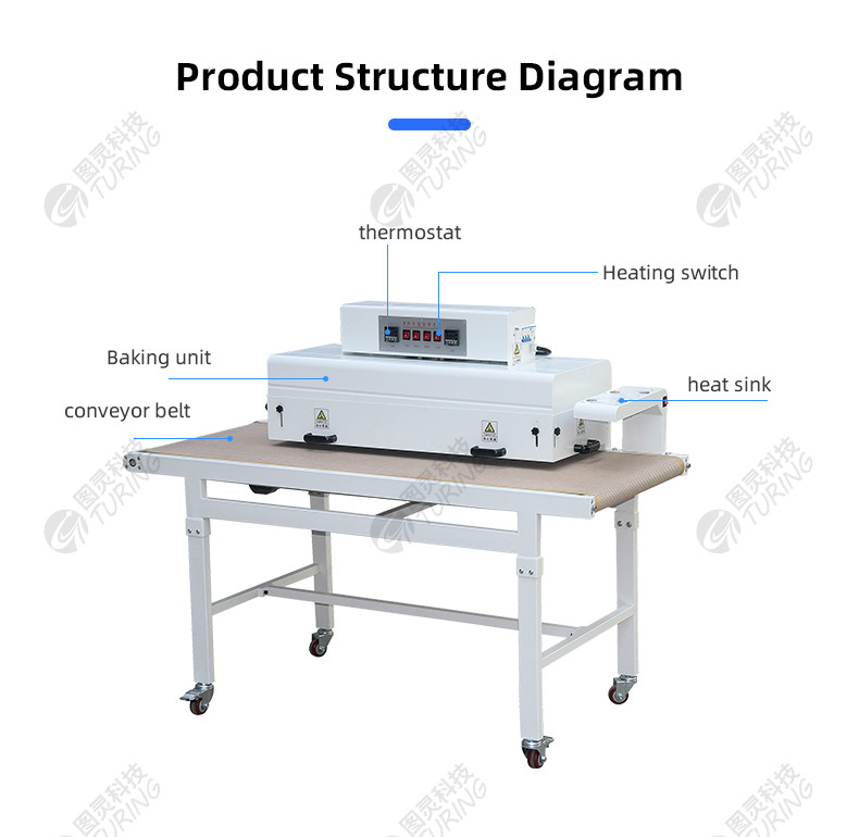 TR-H14 Semi-automatic Heat Shrink Tube Baking Machine