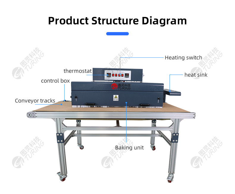 TR-H14 Semi-automatic Heat Shrink Tube Baking Machine