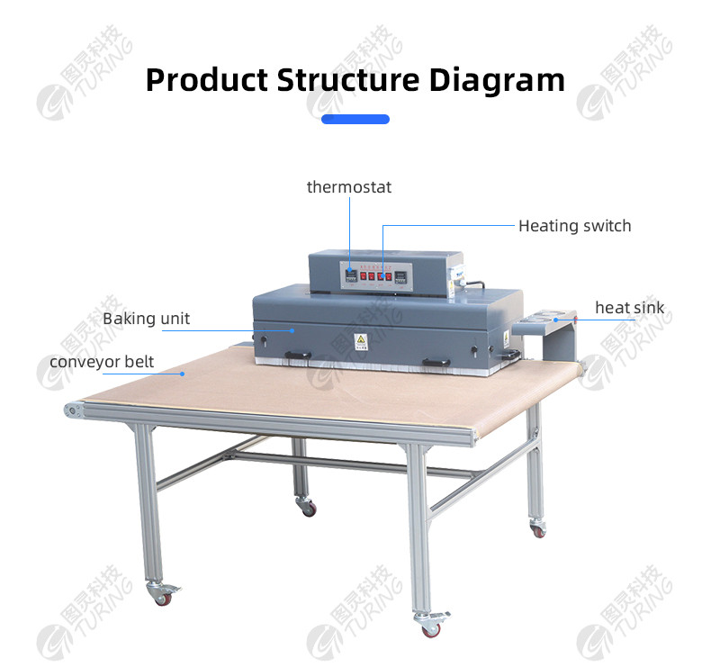 TR-H14 Semi-automatic Heat Shrink Tube Baking Machine