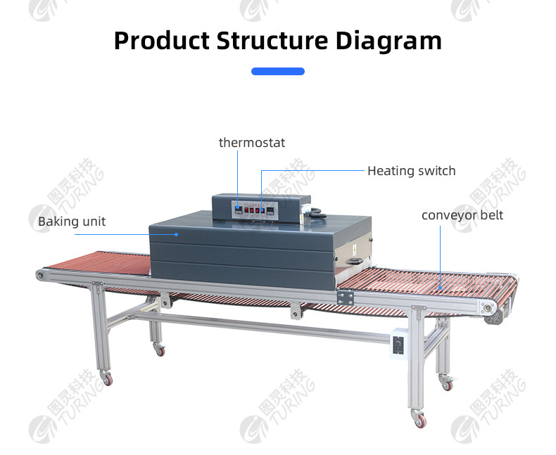 TR-H14 Semi-automatic Heat Shrink Tube Baking Machine