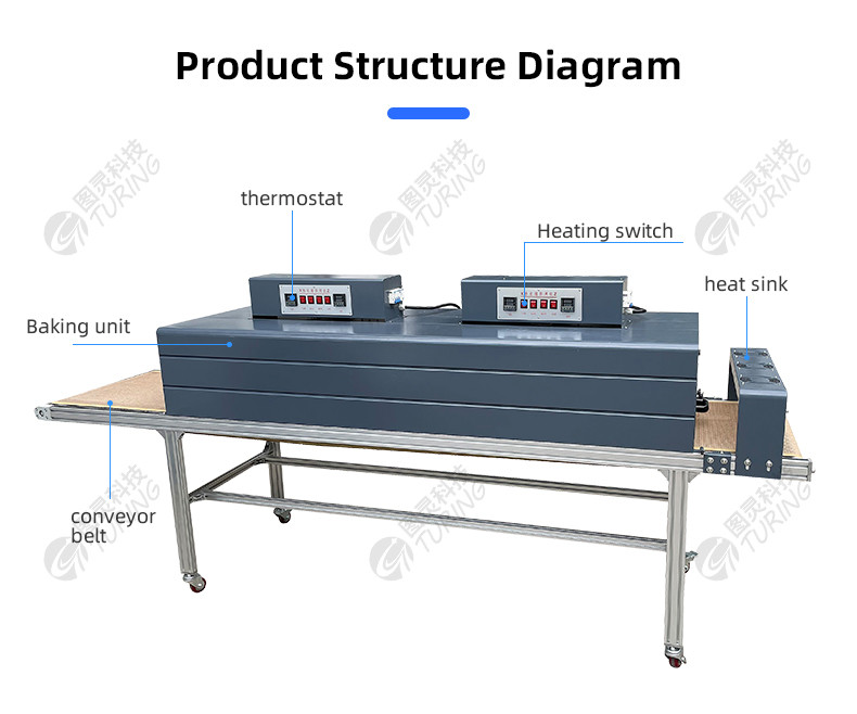 TR-H14 Semi-automatic Heat Shrink Tube Baking Machine