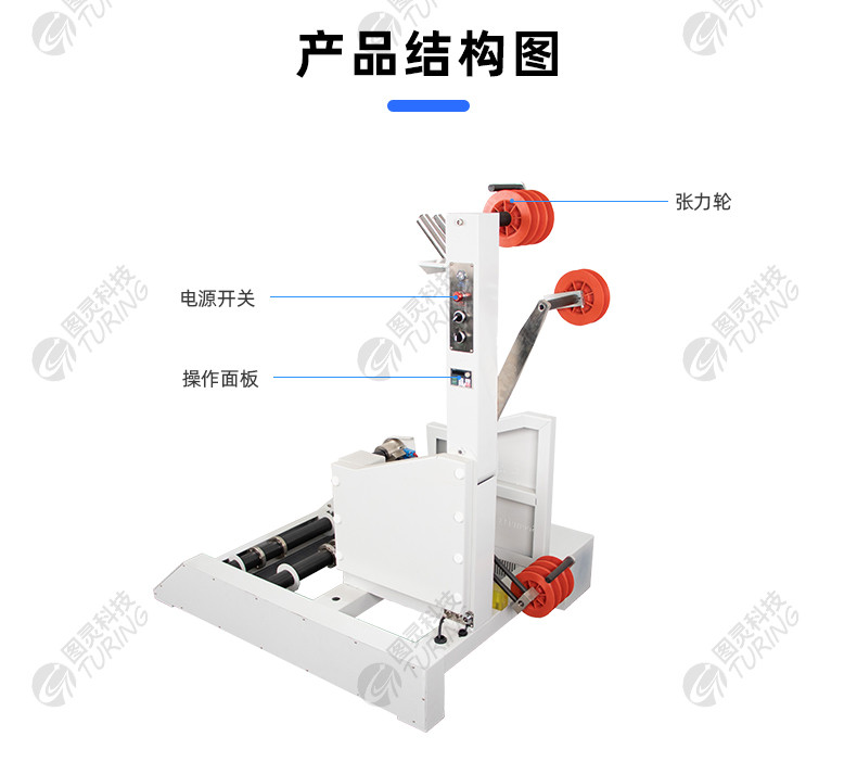 TR-H12 一出5排线套热缩管烤管机