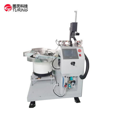 TR-830 desktop nylon cable tie tying machine for paper card can customize inserting hole as your product