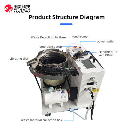 TR-889 Semi Automatic Handheld Nylon Cable Tie Machine Cable Tying Machine