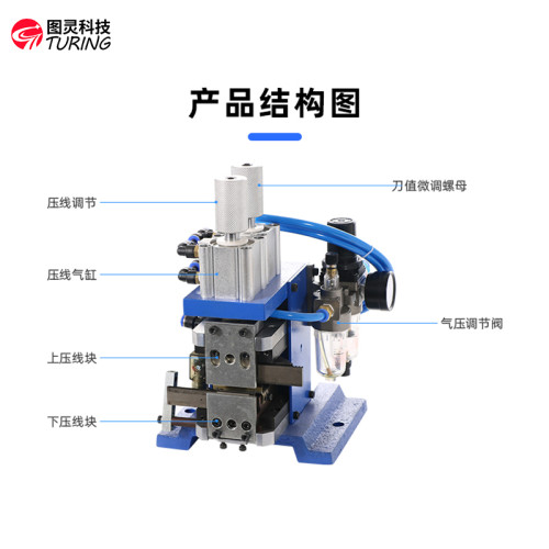 TR-3FN+Q 直立式剥皮扭线机