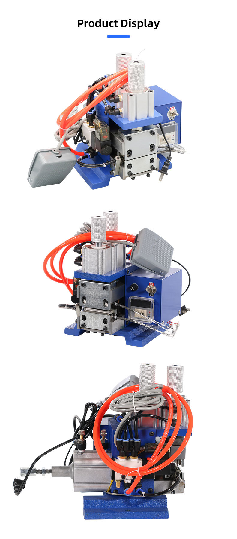 TR-3FN Semi-automatic cable wire twisting and stripping machine