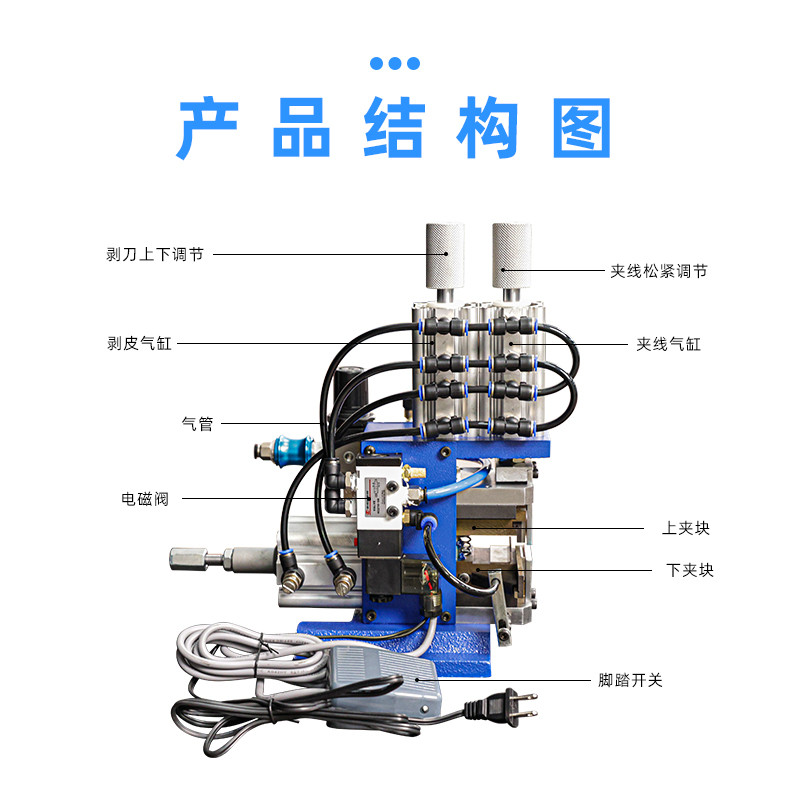 TR-3FN+Y直立式剥皮扭线机