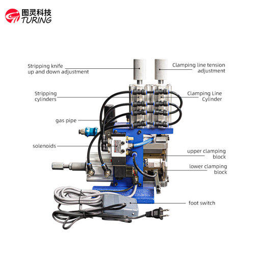 TR-4FN Wire Stripping and  Twisting Machine