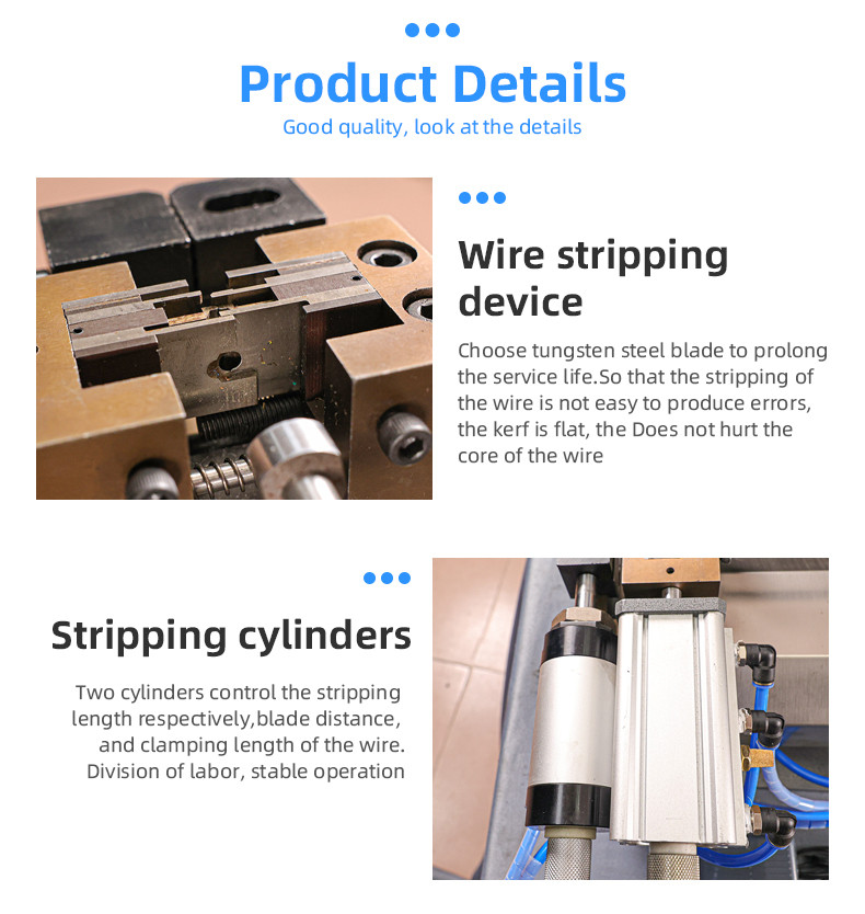 TR-315 Semi-auto Pneumatic Multi-cores Wire Stripping Machine