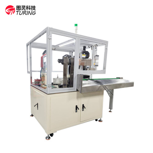 TR-GF01 Semi-automatic Photovoltaic Wire Winding and  nylon cable tie locking and cutting Machine