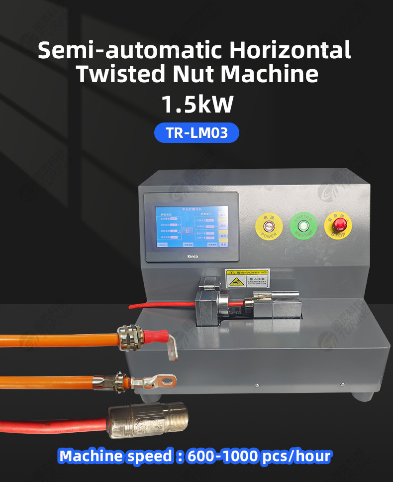 TR-LM02 Large torque double-station nuts crewing machine