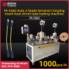 TR-CG02 Auto 2 heads terminal crimping insert heat shrink tube  baking machine