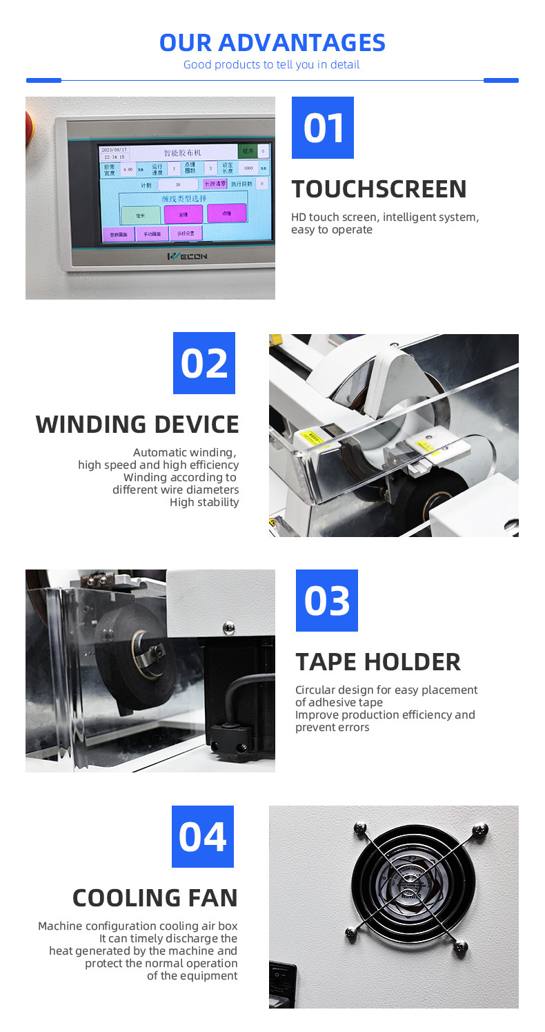 TR-303K Semi-automatic Single Pull Tape Wrapping Machine