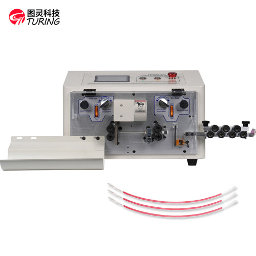 TR608-SDB2/S Twin wire jumping conduit touch screen wire stripping machine