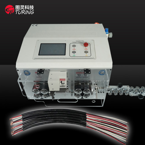 TR608-YHT5 Intelligent Round Jacket Inside and Outside cable wire Stripping Machine