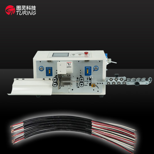 TR-608-YHT6-4 Four-wheel intelligent round sheath Inner and outer cable wire stripping machine