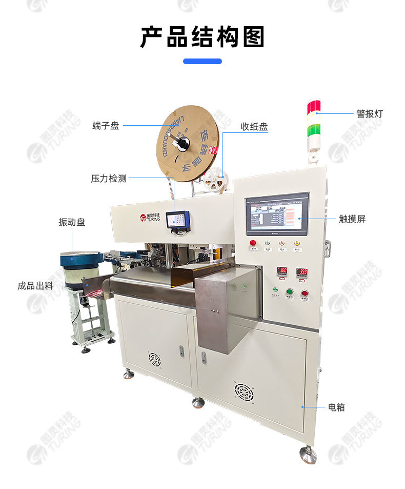 TR-388DZ 全自动双头压端双头插壳单头穿防水栓机