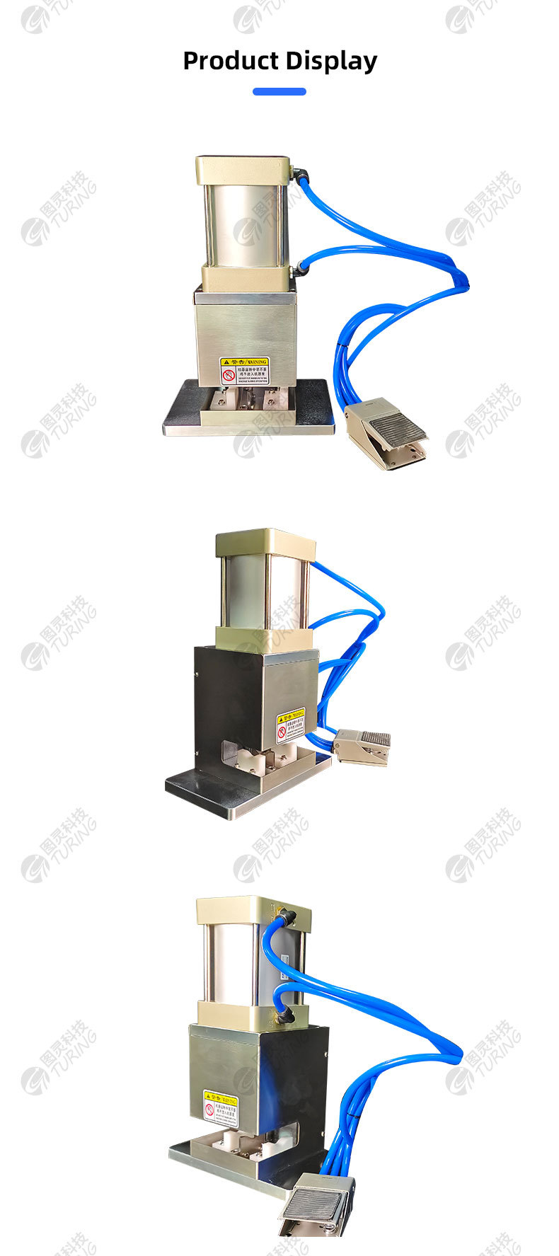 TR-315 Semi-auto Pneumatic Multi-cores Wire Stripping Machine