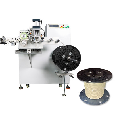 TR-W50 Semi-automatic 50KG Loading Cable Meter Counting Winding Machine with Cutting