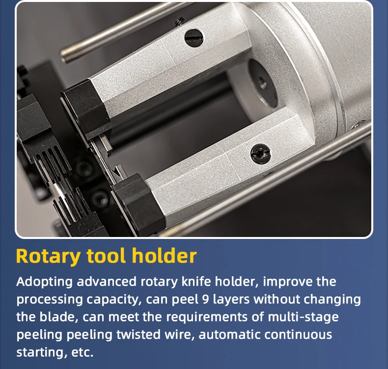 TR-8008 Semi-auto Coaxial Cable Stripping Machine