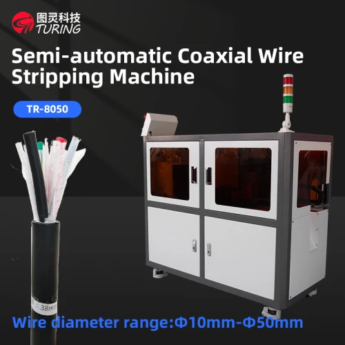TR-8050 Semi-automatic Coaxial Wire Stripping Machine