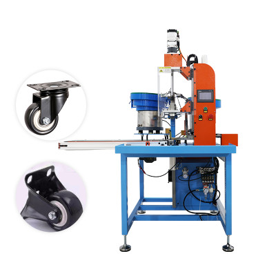 TR-JL1 Semi-automatic caster positioning  and twisting screw machine