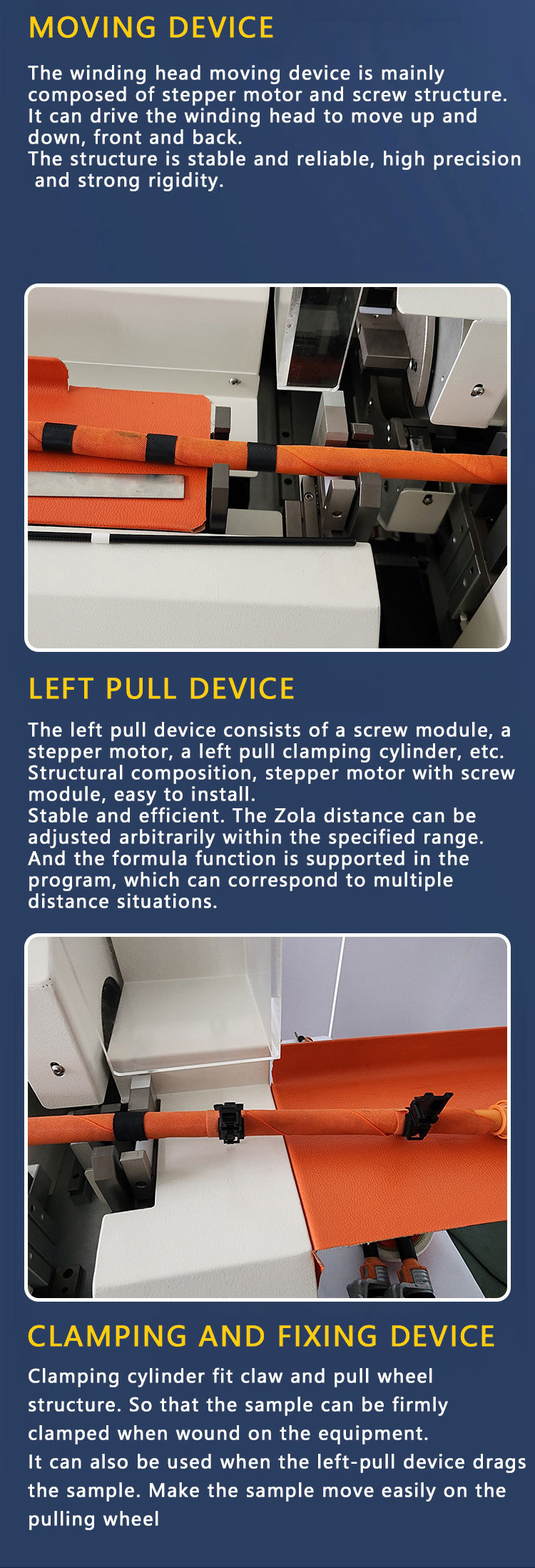 TR-J5 semi-automatic 85mm wide point tape wrapping machine