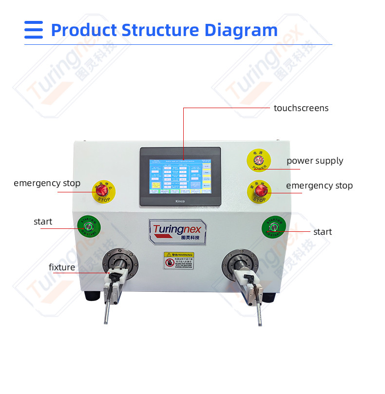 TR-LM02 Large torque double-station nuts crewing machine