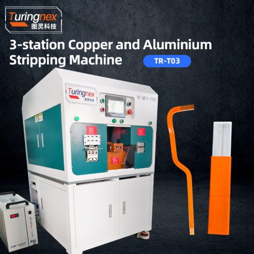 TR-T03 3-station Copper and Aluminium Stripping Machine