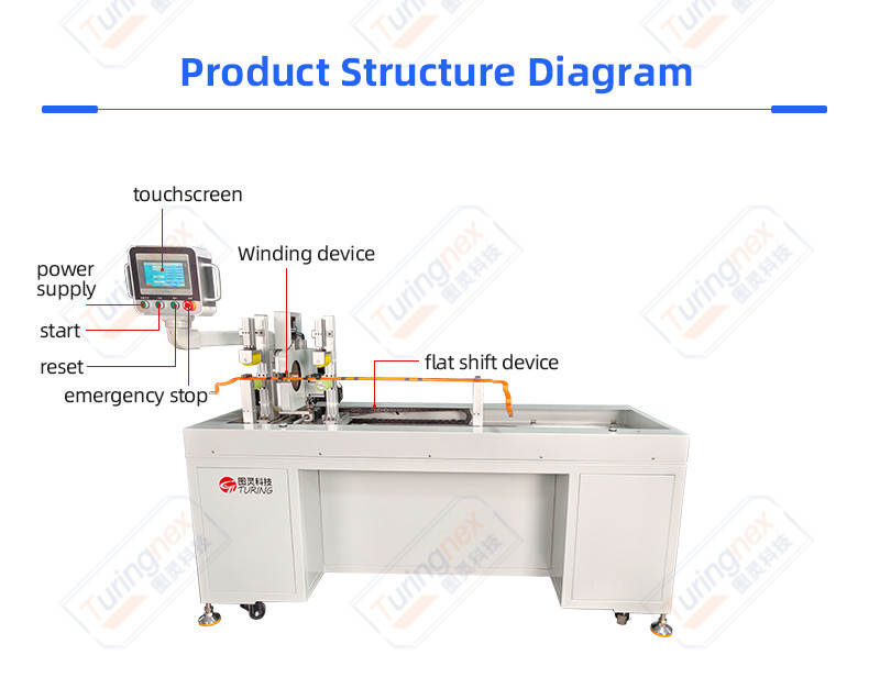 TR-308 new energy continuous tape wrapping machine
