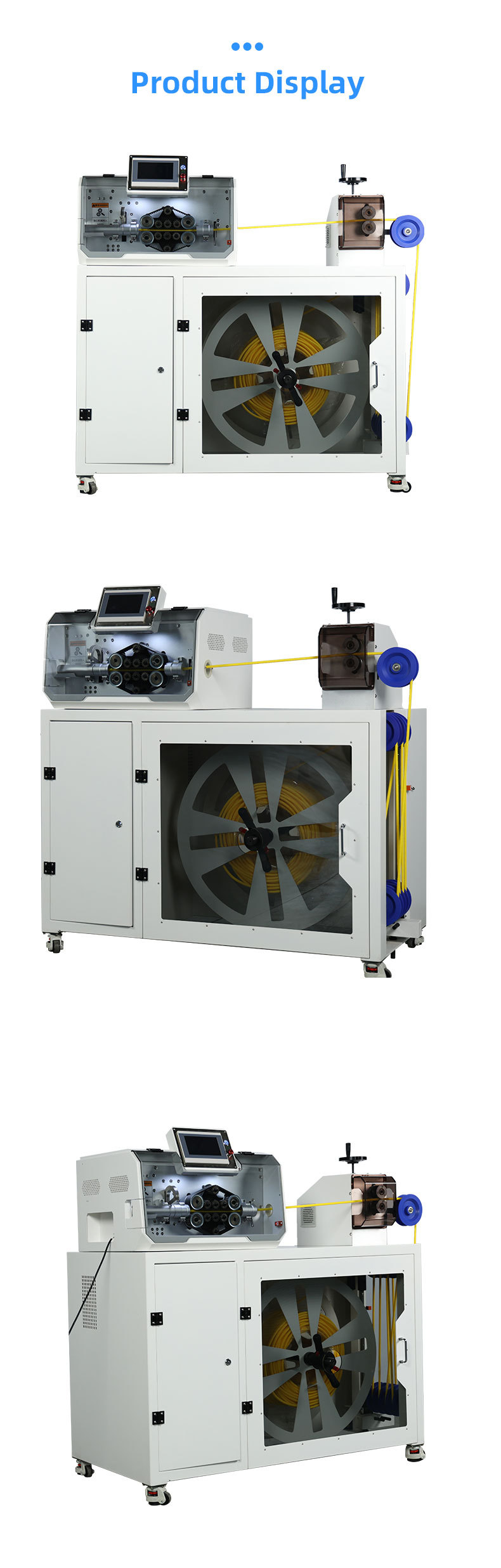 TR-Q100 high-end precision tape or pipe tube cutting machine (width 0-80mm)