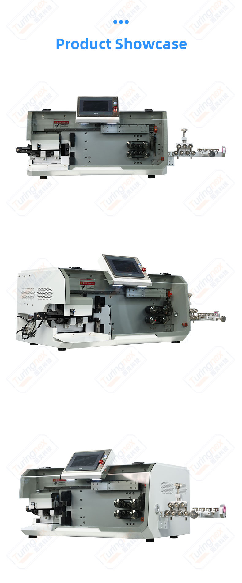 TR-880Z16 Pure electric fully automatic double-headwire stripping and bending machine(within 16mm2)