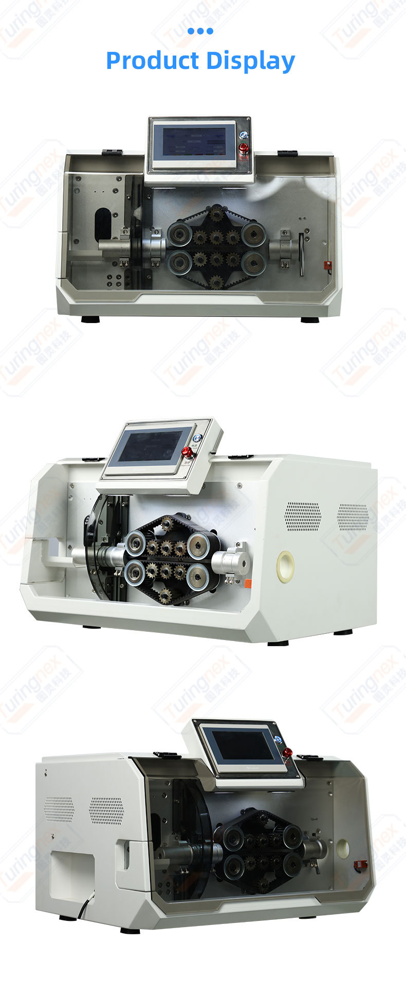 TR-Q100 high-end precision tape or pipe tube cutting machine (width 0-80mm)