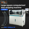 TR-612X  Large square computerized wire stripping machine