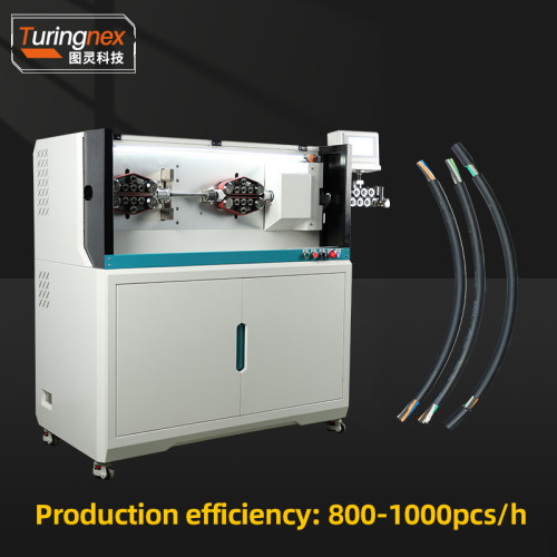 TR-612X  Large square computerized wire stripping machine