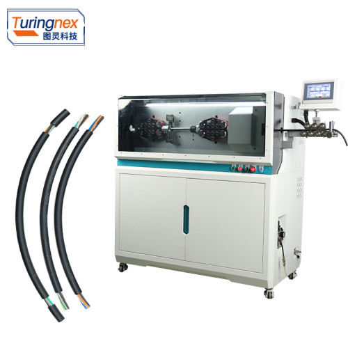TR-612X  Large square computerized wire stripping machine