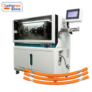 TR-603XH Large square rotary knife computerized wire stripping machine