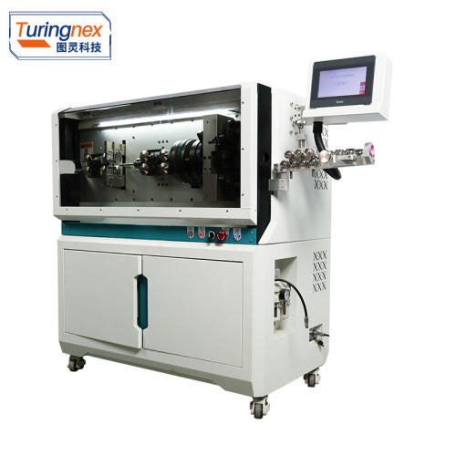 TR-603XH Large square rotary knife computerized wire stripping machine