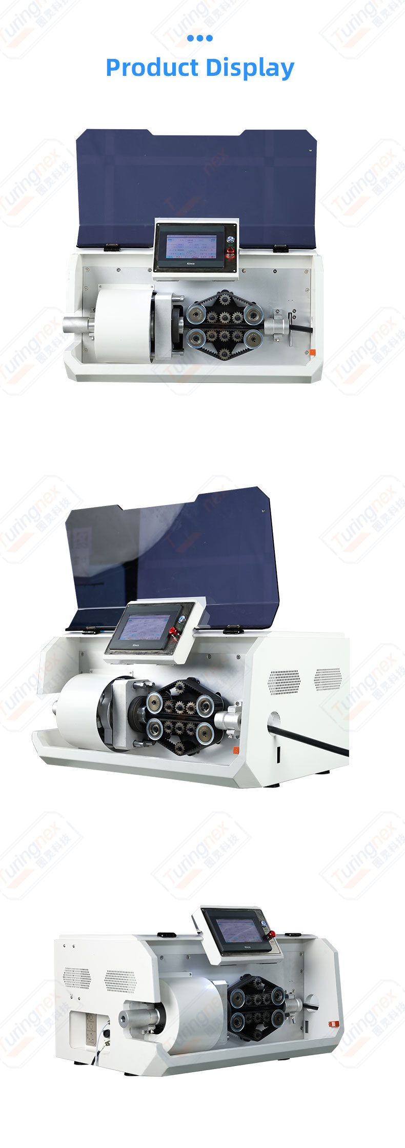 TR-Q100 high-end precision tape or pipe tube cutting machine (width 0-80mm)