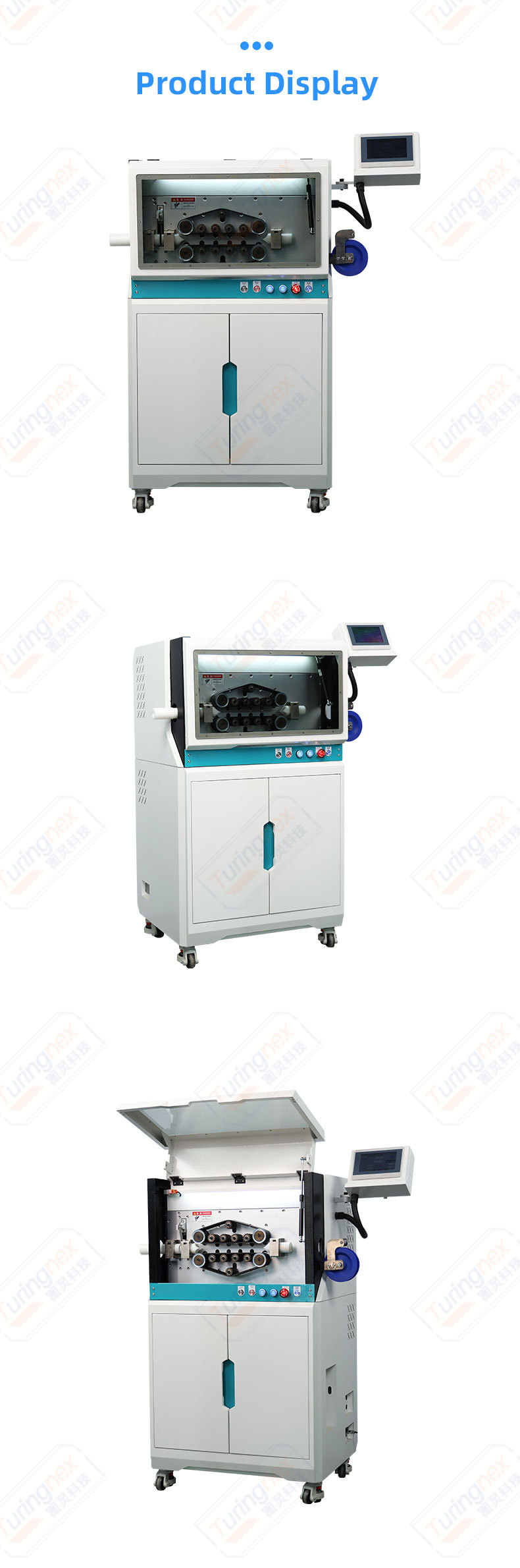 TR-Q100 high-end precision tape or pipe tube cutting machine (width 0-80mm)