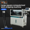 TR-624 Large square computerized wire stripping machine