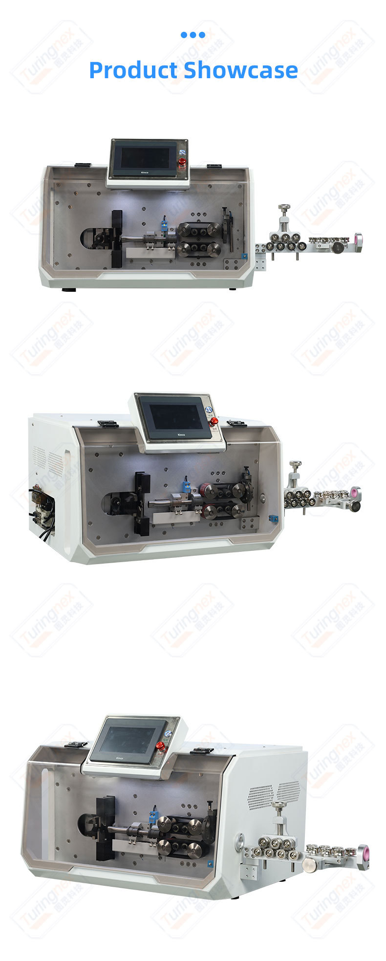 TR-880Z16 Pure electric fully automatic double-headwire stripping and bending machine(within 16mm2)