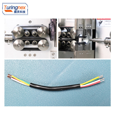 TR-603HJ Large square computerized wire stripping machine (Wire diameter range:0.75-30mm²)