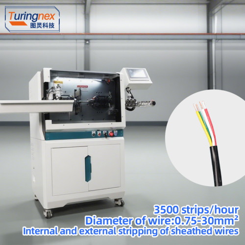 TR-603HYJ Large Square Computerized Wire Stripping Machine