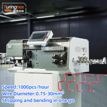 TR-603WD Automatic computerised wire stripping and bending machine