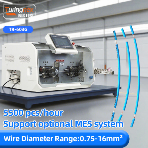TR-603G Large Square Computerized Wire Stripping Machine