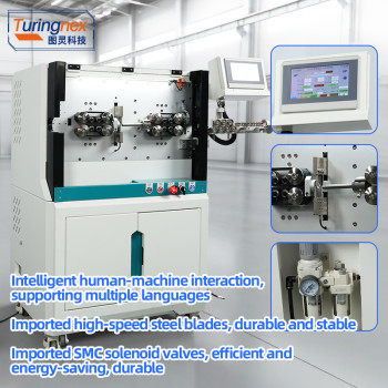 TR-603Y Large Square Computerized Wire Stripping Machine