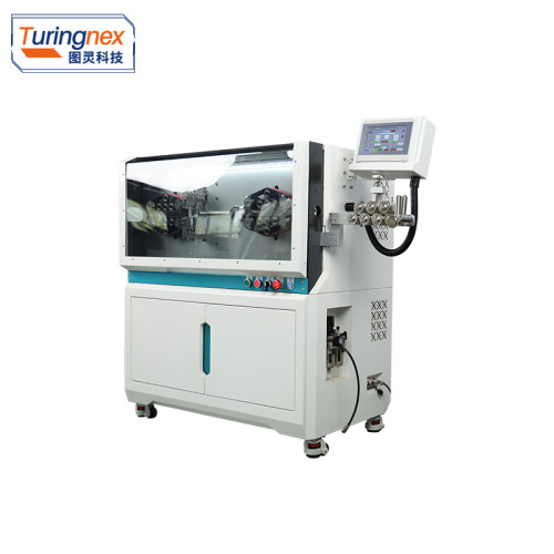 TR-612H Large square computerized wire stripping machine