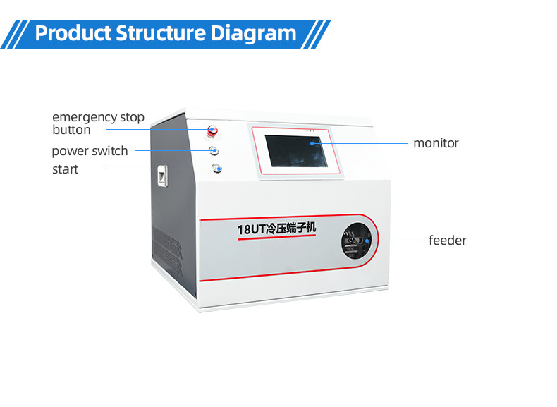 TR-HY21 Semi-Auto Aviation Pin Terminal Crimping Machine
